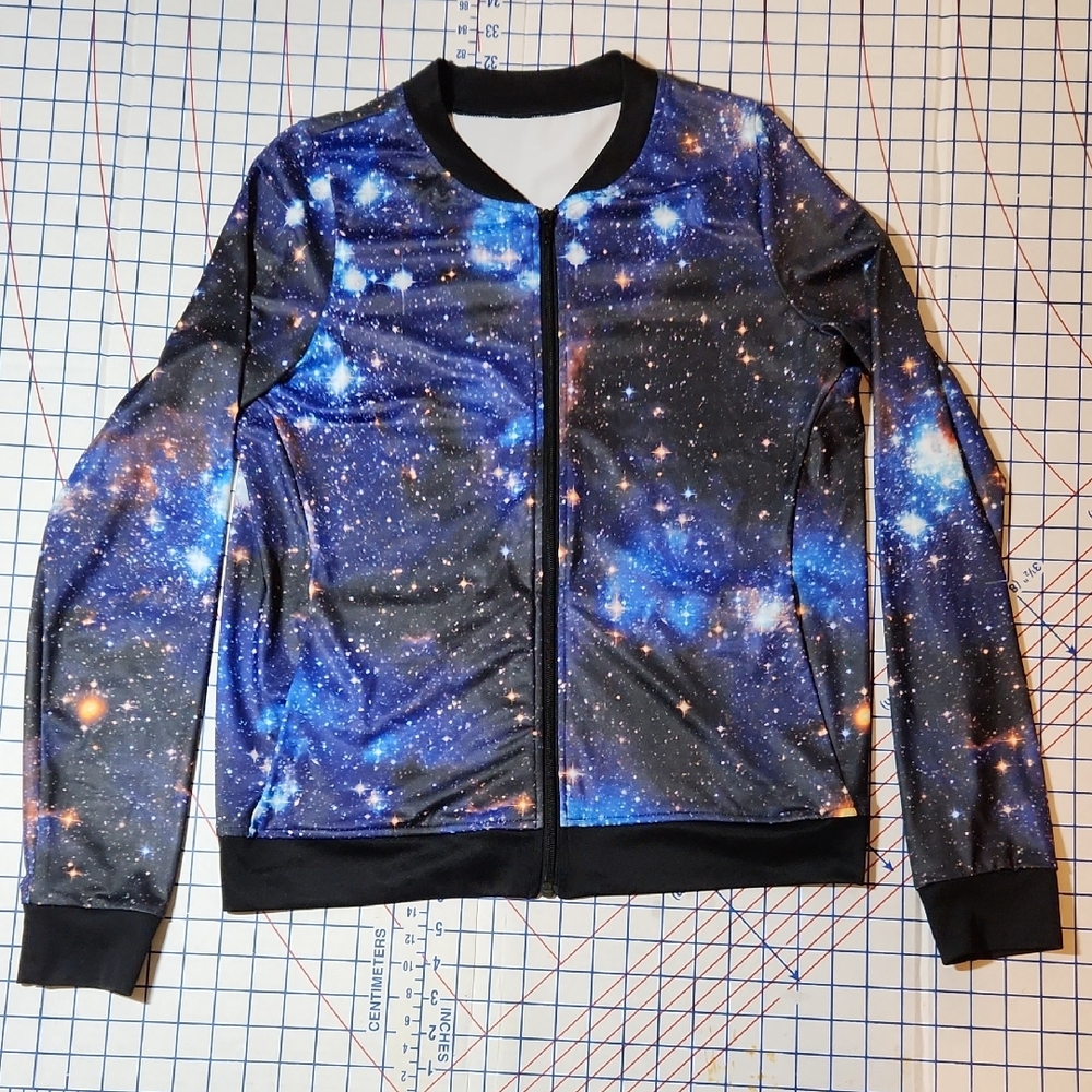 Blackmilk Galaxy Blue GF Bomber - LIMITED - L